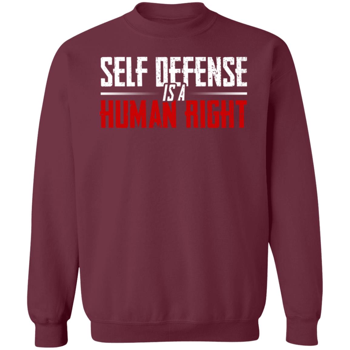 Self Defense Is A Human Right Shirt Hodget Wins Merch Self Defense Shirt - Teechipus