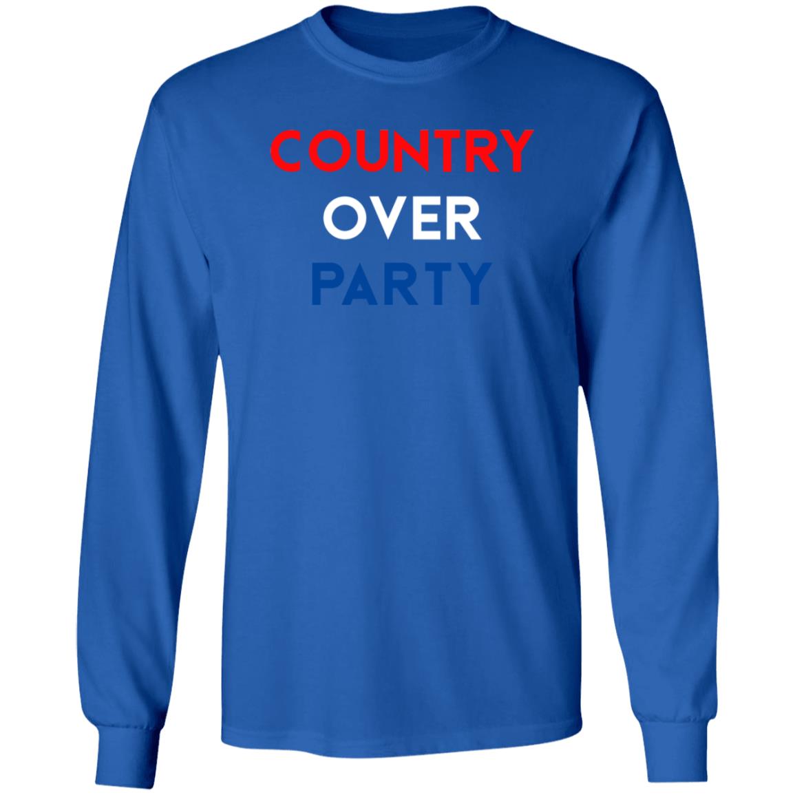 RpsAgainstTrump Country Over Party Shirt Reps4biden Store - Teechipus