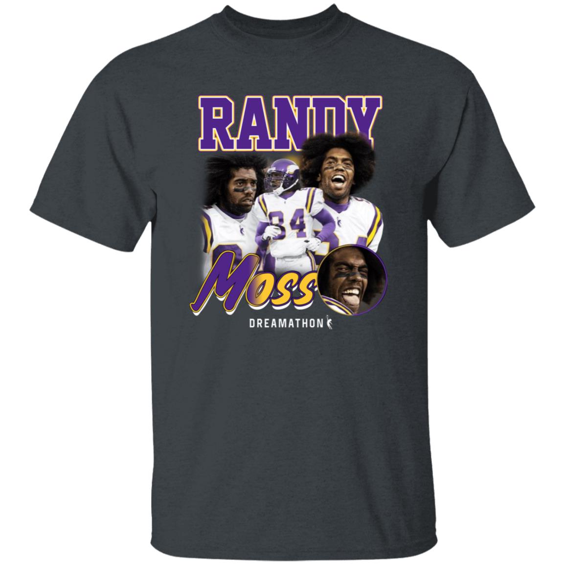 Justin Jefferson Wearing Randy Moss Dreamathon Shirt Dreamathon Merch - Teechipus