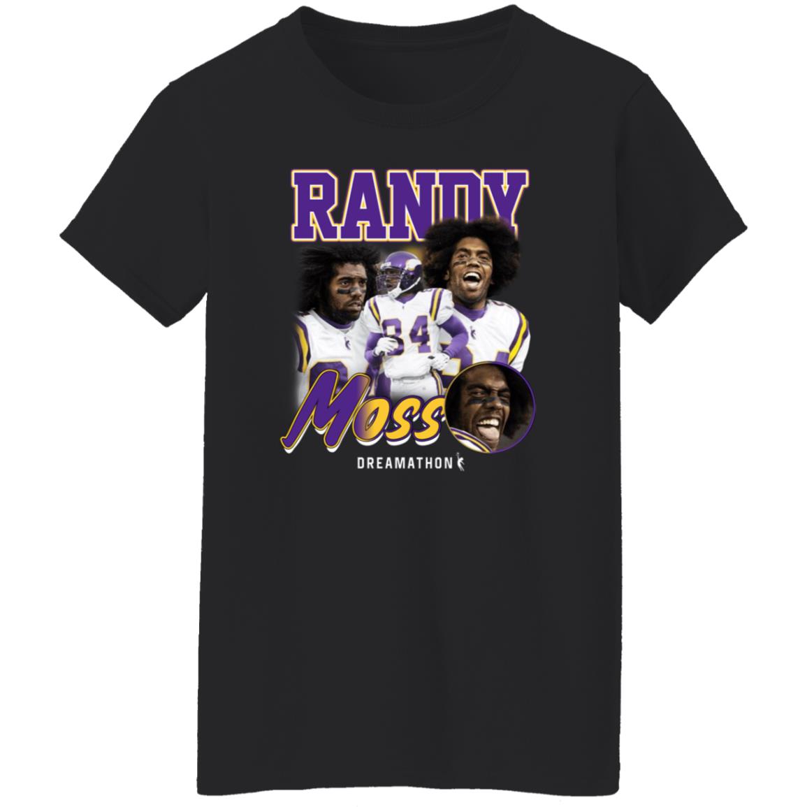 Justin Jefferson Wearing Randy Moss Dreamathon Shirt Dreamathon Merch - Teechipus
