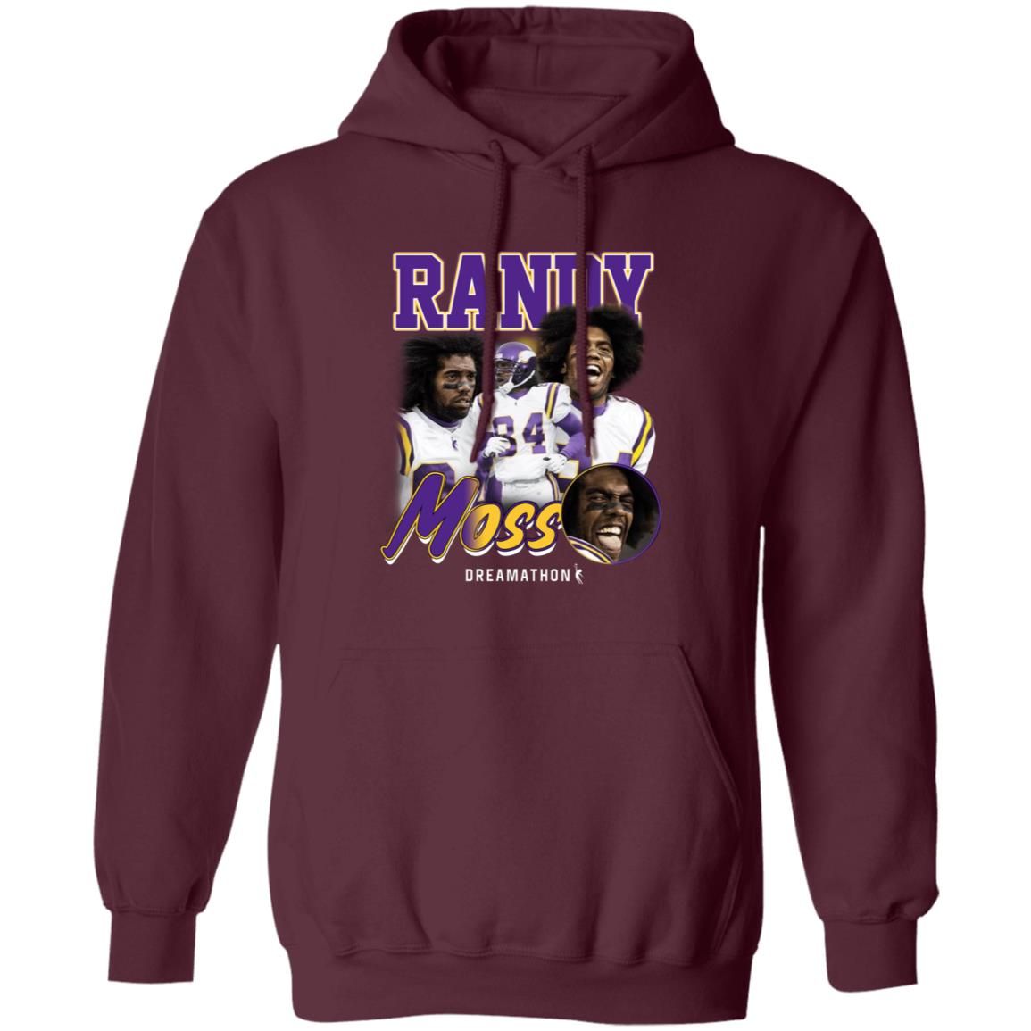 Justin Jefferson Wearing Randy Moss Dreamathon Shirt Dreamathon Merch - Teechipus