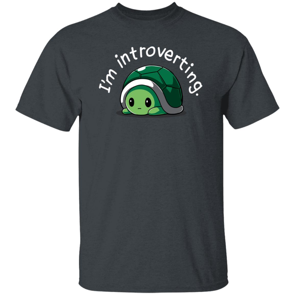 Tee Turtle Merch I'm Introverting Shirt - Teechipus