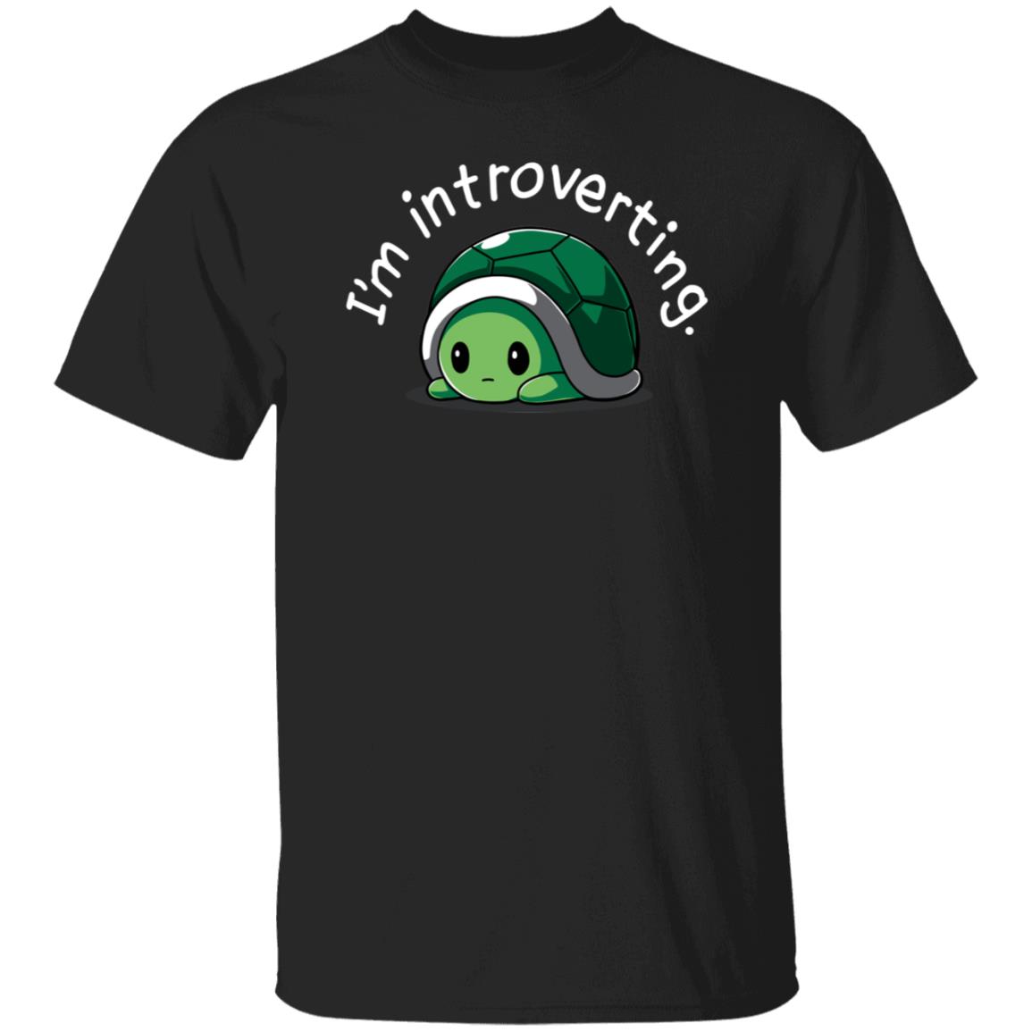 Tee Turtle Merch I'm Introverting Shirt - Teechipus