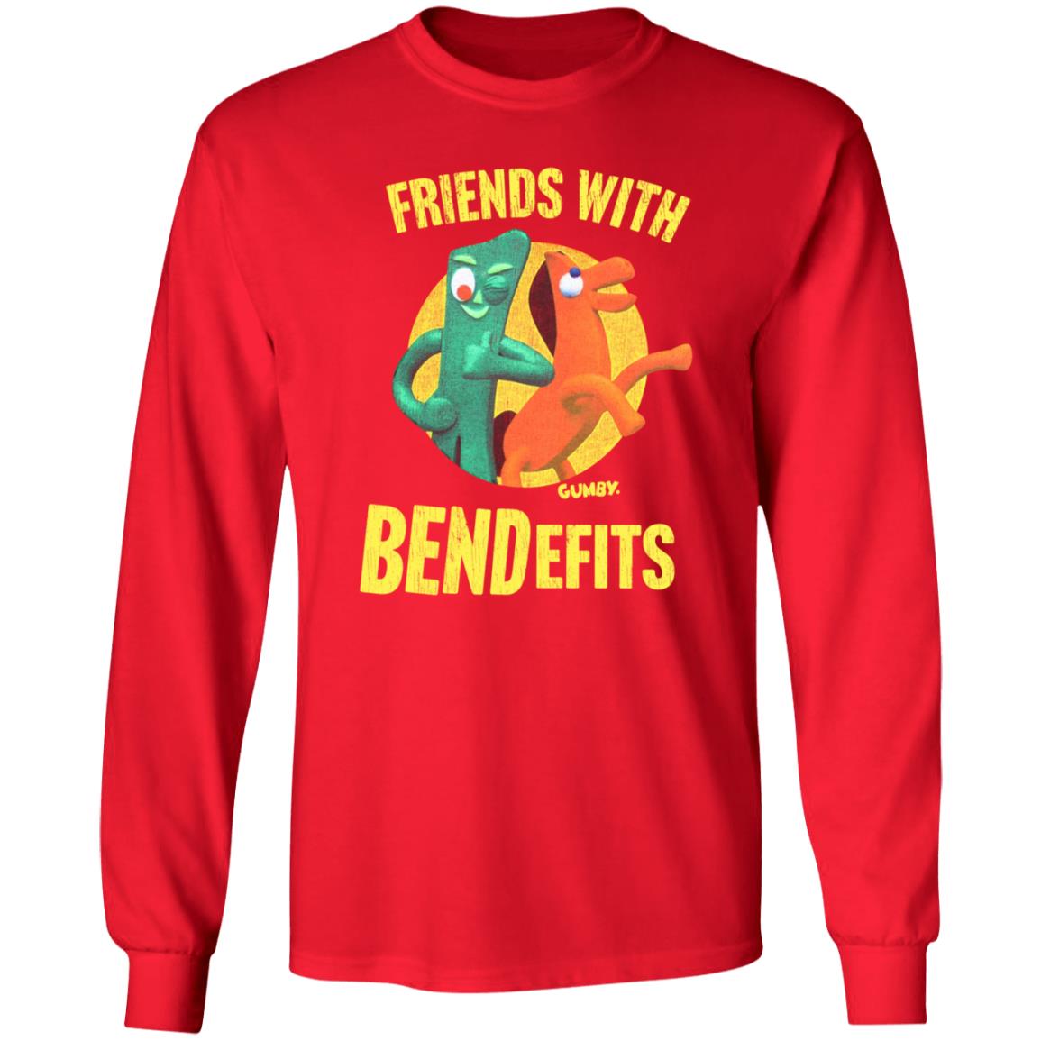 Friends With Benefits Pokey Gumby Shirt Walmart Store - Teechipus