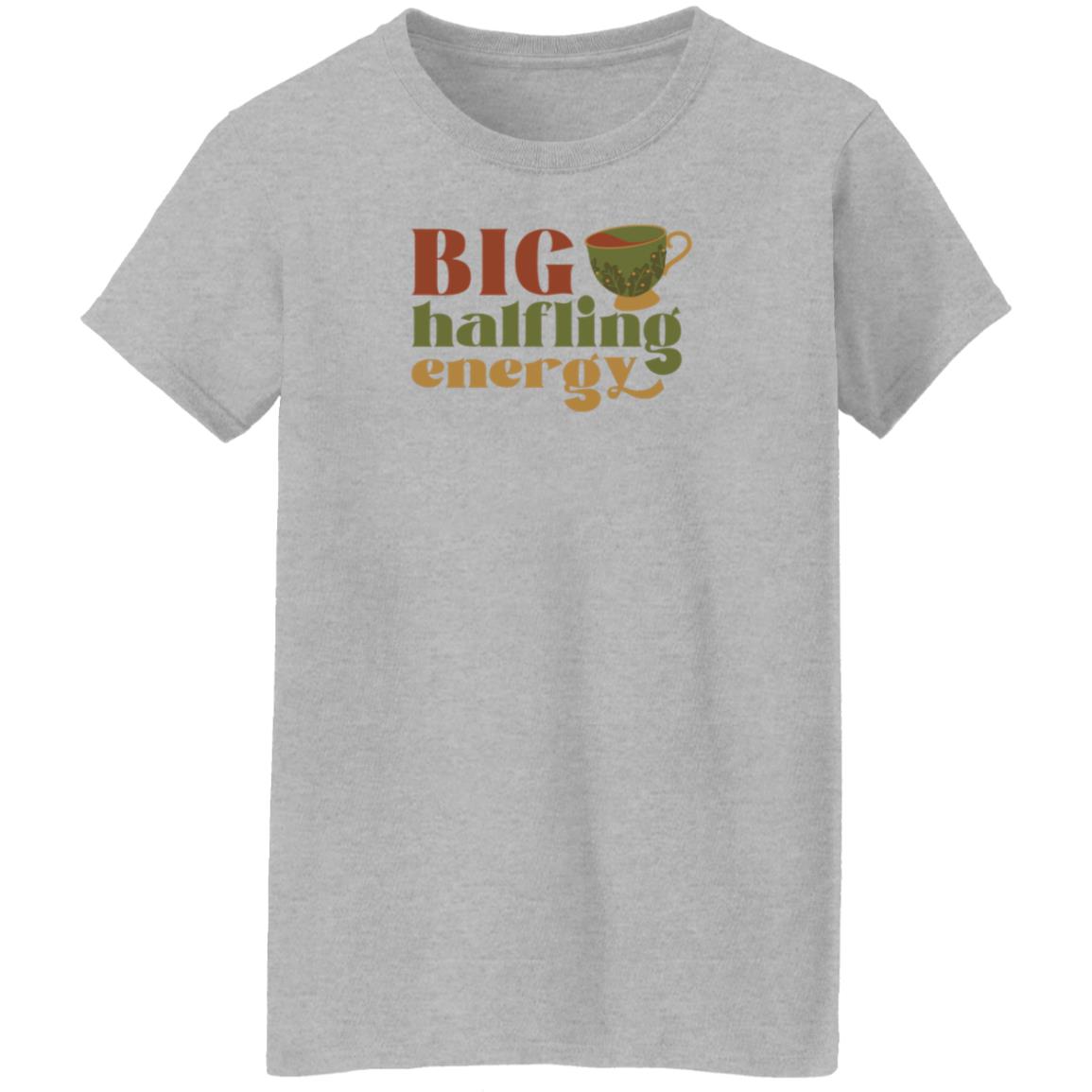 Big Halfling Energy Shirt Hoodie Sweatshirt - Teechipus