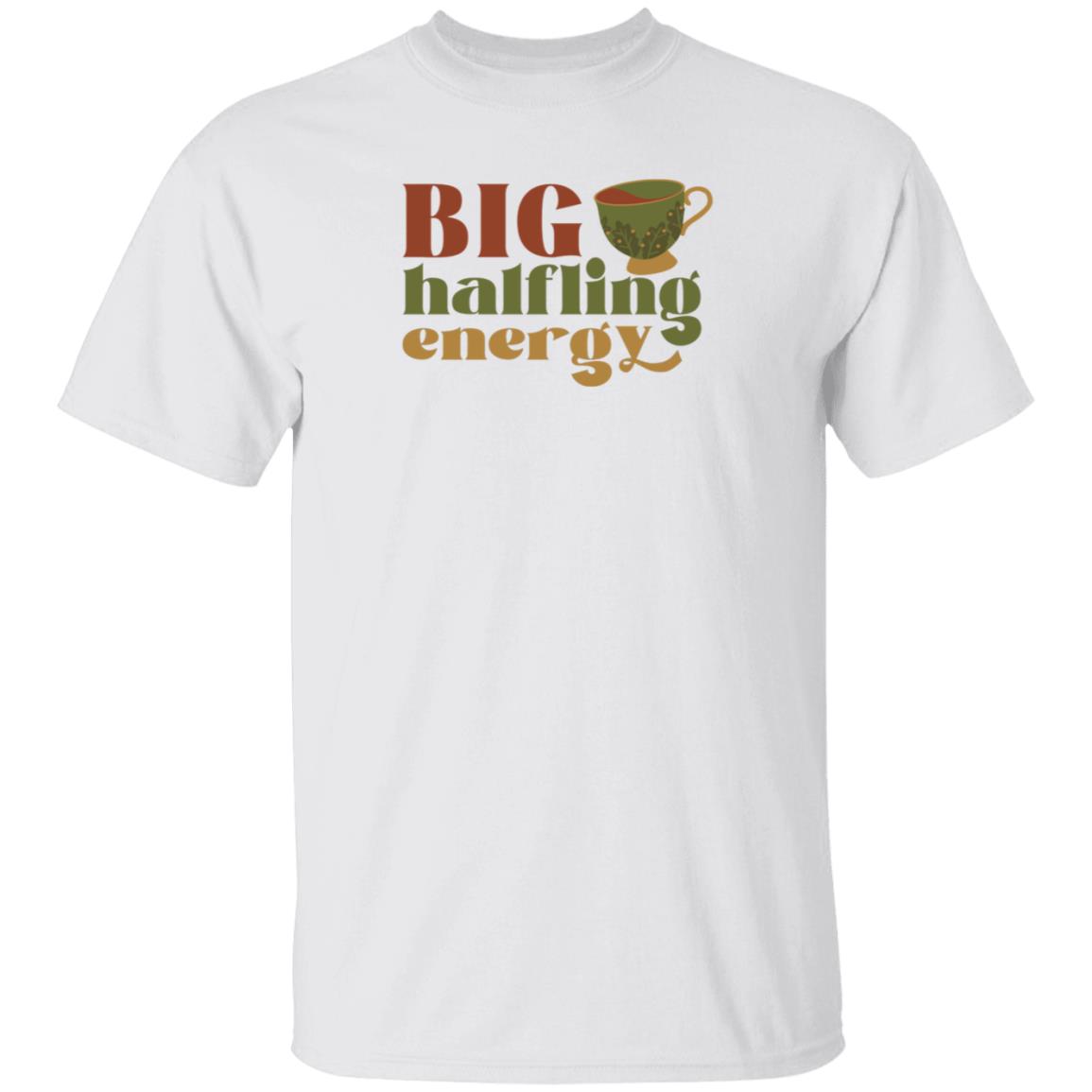 Big Halfling Energy Shirt Hoodie Sweatshirt - Teechipus