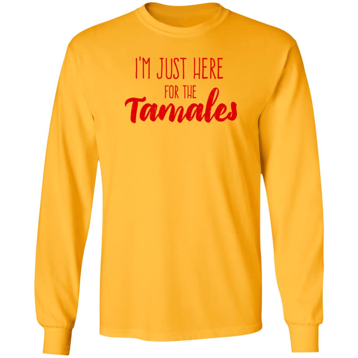 I'm Just Here For The Tamales Shirt Reptile Boy - Teechipus