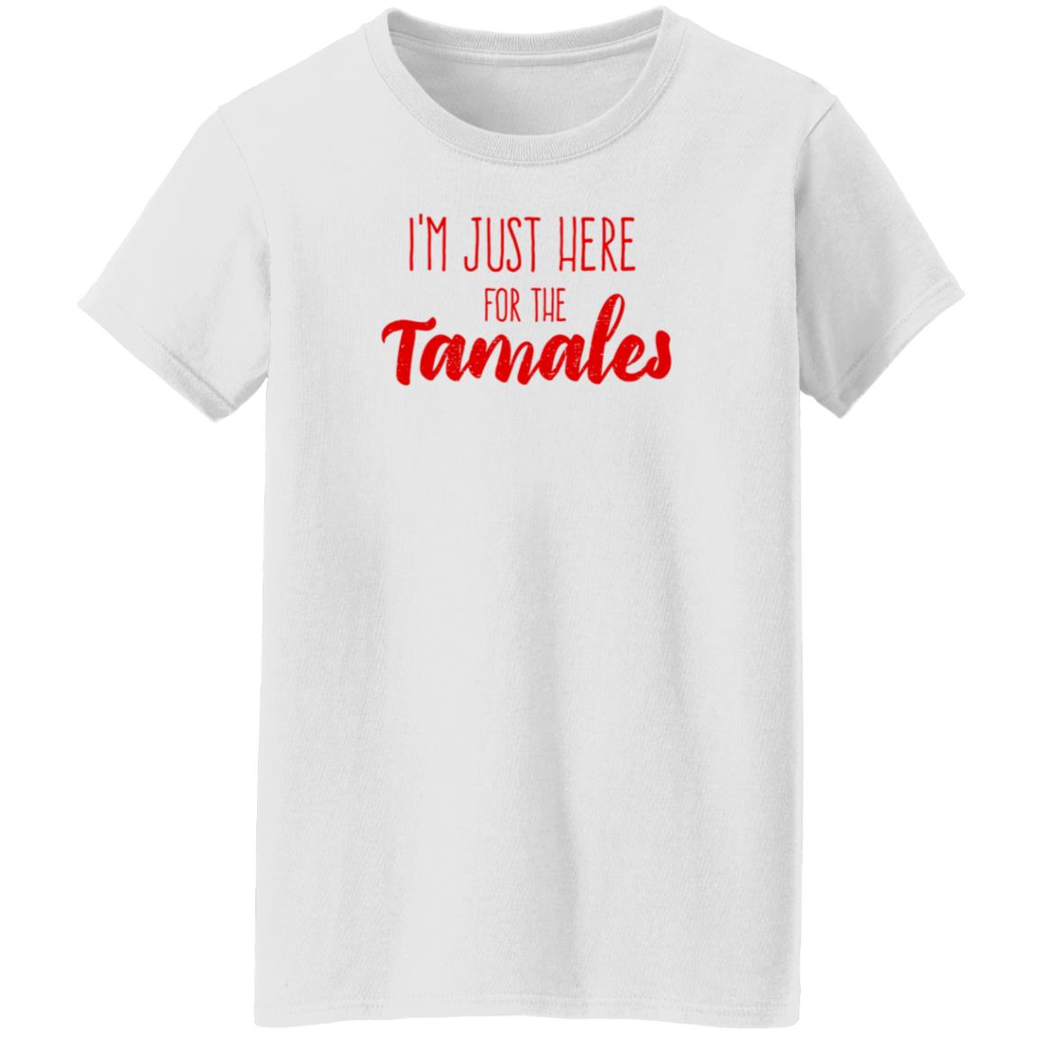 I'm Just Here For The Tamales Shirt Reptile Boy - Teechipus
