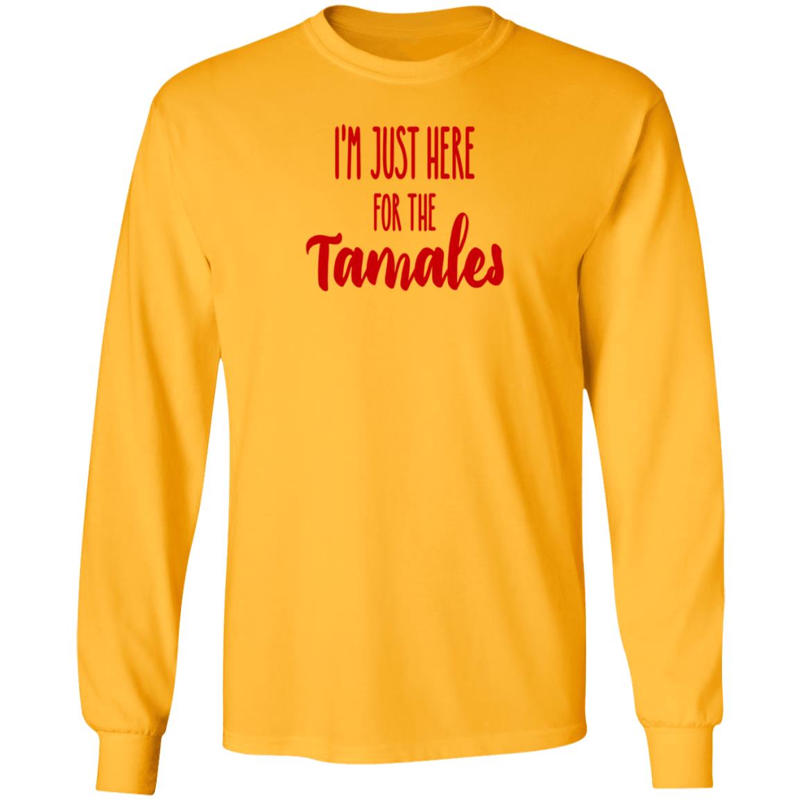 Reptile Boy I'm Just Here For The Tamales Shirt Hoodie Sweatshirt - Teechipus