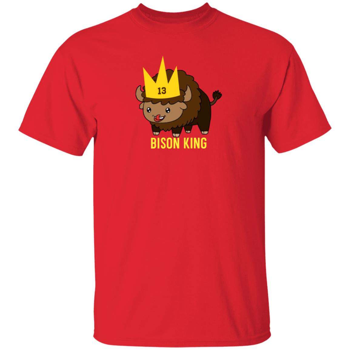 Nation Gear Merch Bison King Shirt - Teechipus