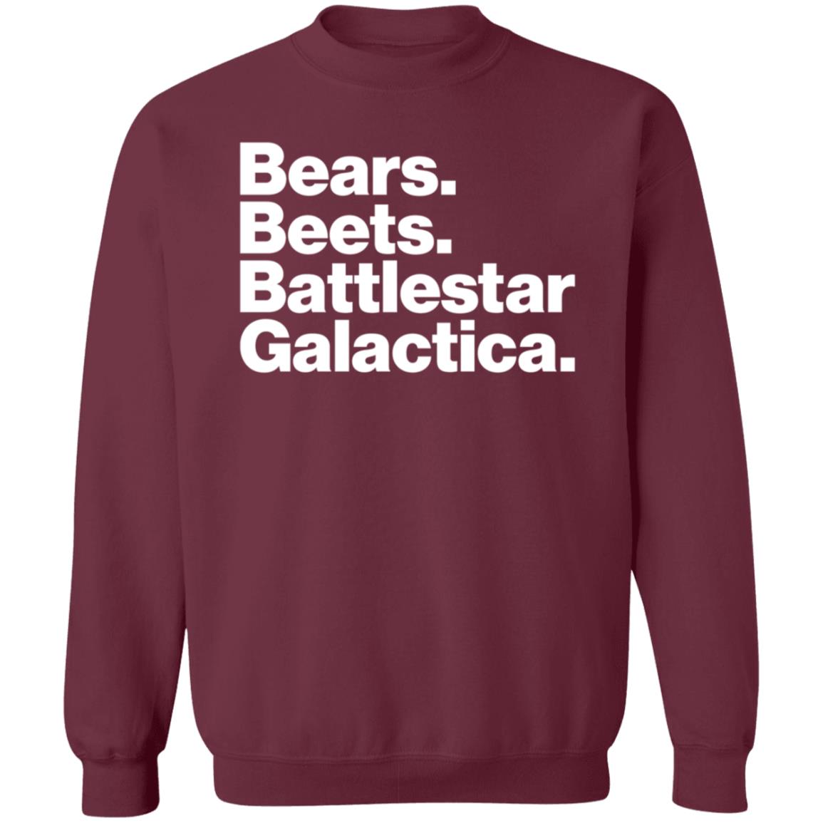 Faizal Rosly Bears Beets Battlestar Galactica Shirt Hoodie Sweatshirt - Teechipus