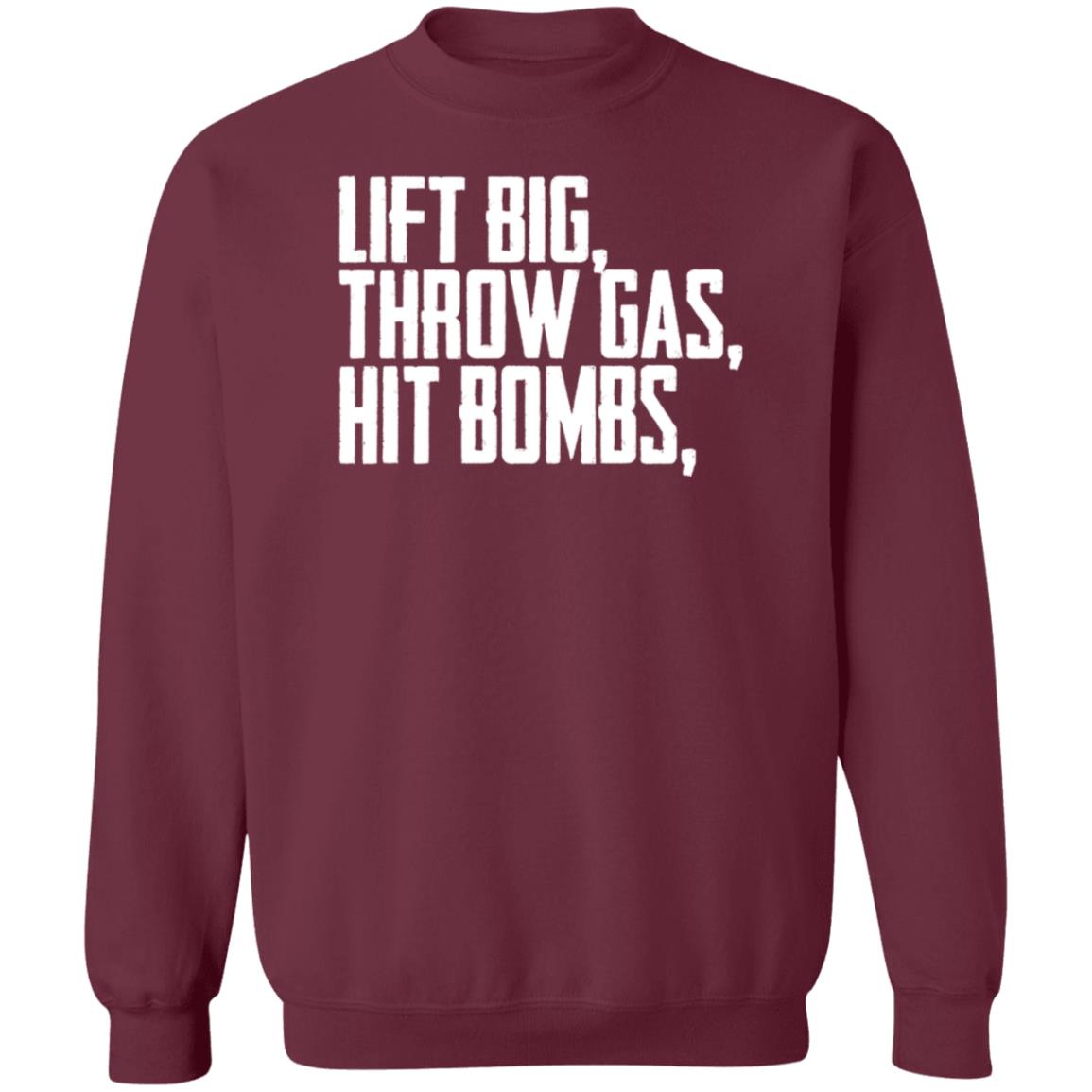 King Of Juco Merch Lift Big Throw Gashit Bombs Hoodie - Teechipus