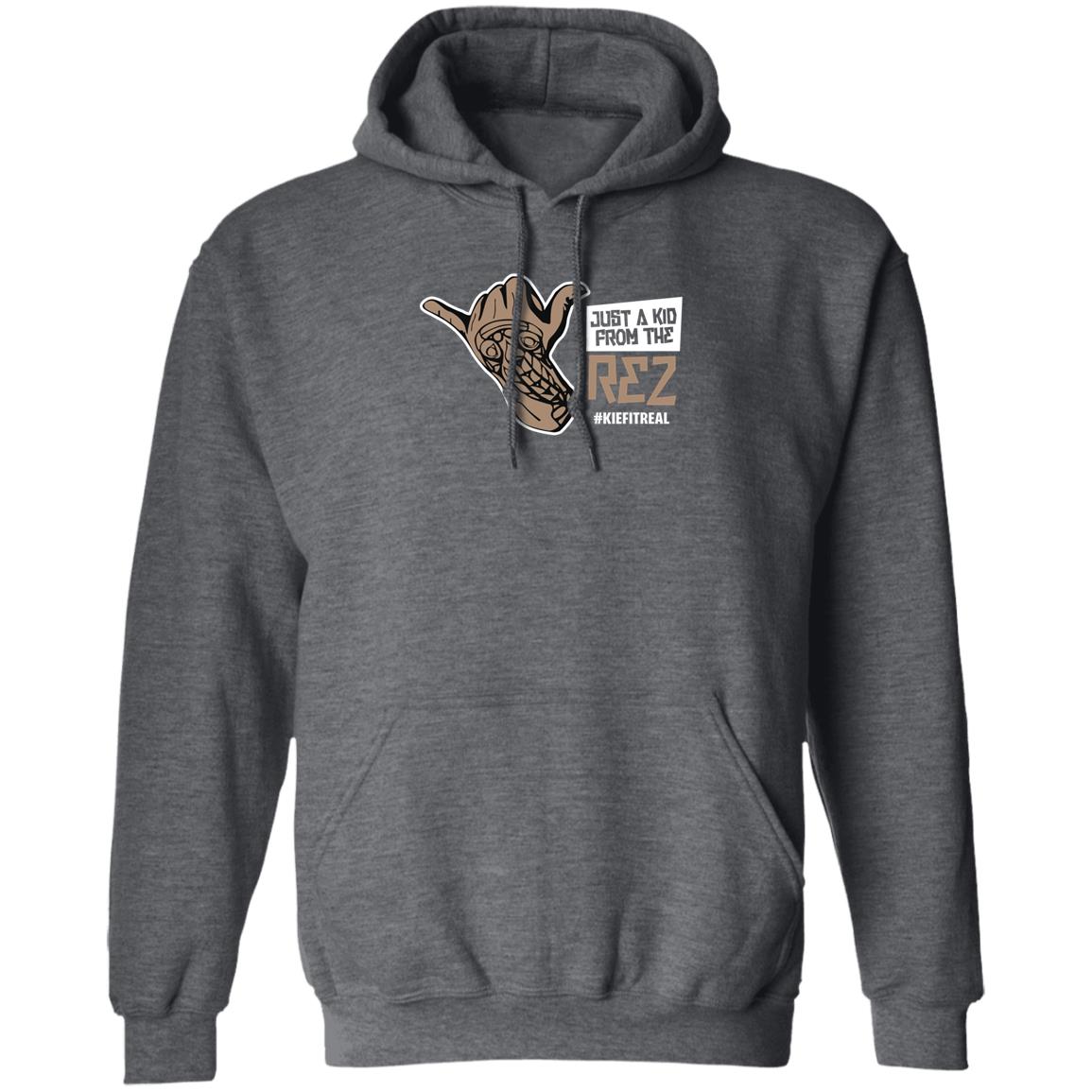 Just A Kid From The Rez Hoodie Kiefitreal Store - Teechipus