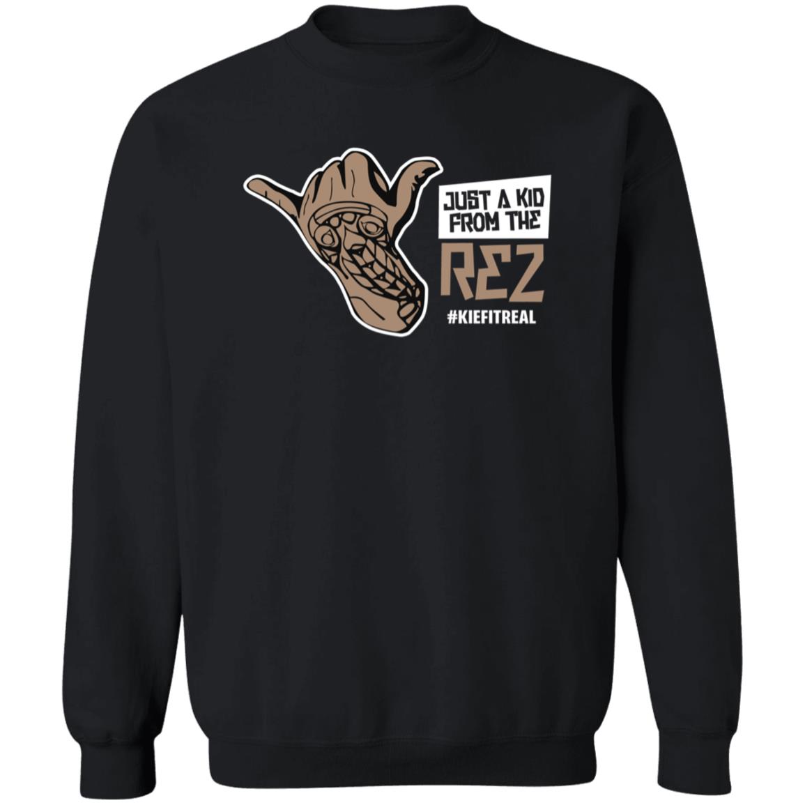 Just A Kid From The Rez Hoodie Kiefitreal Store - Teechipus