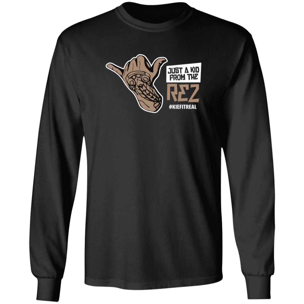 Just A Kid From The Rez Hoodie Kiefitreal Store - Teechipus