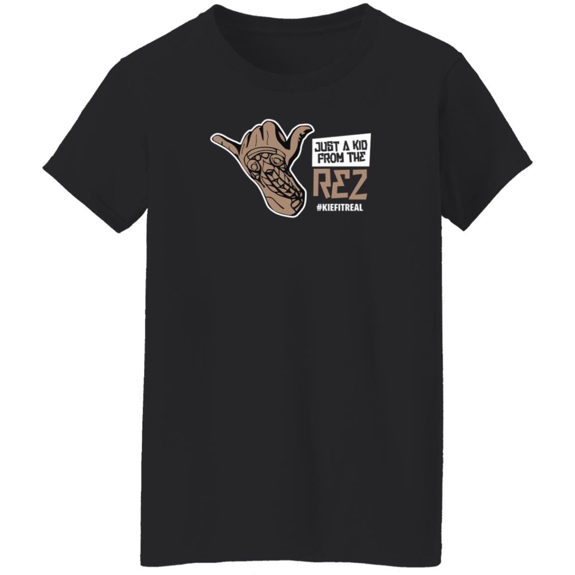 Just A Kid From The Rez Hoodie Kiefitreal Store - Teechipus