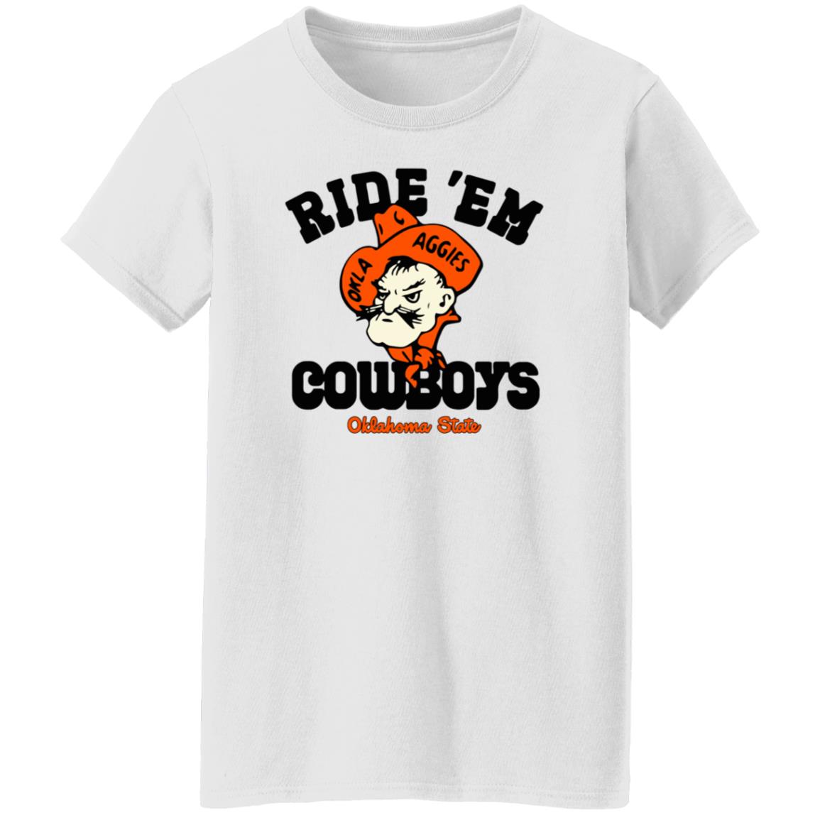 Homefield Apparel Osu Ride 'Em Cowboys Oklahoma State Shirt - Teechipus
