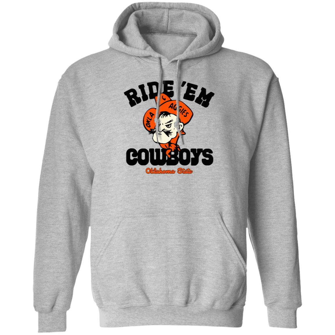 Homefield Apparel Osu Ride 'Em Cowboys Oklahoma State Shirt - Teechipus