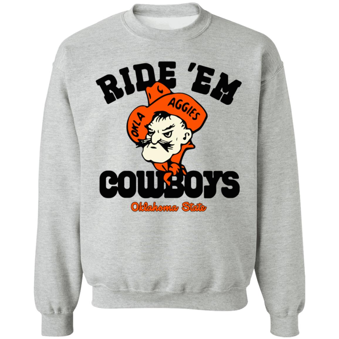 Homefield Apparel Osu Ride 'Em Cowboys Oklahoma State Shirt - Teechipus
