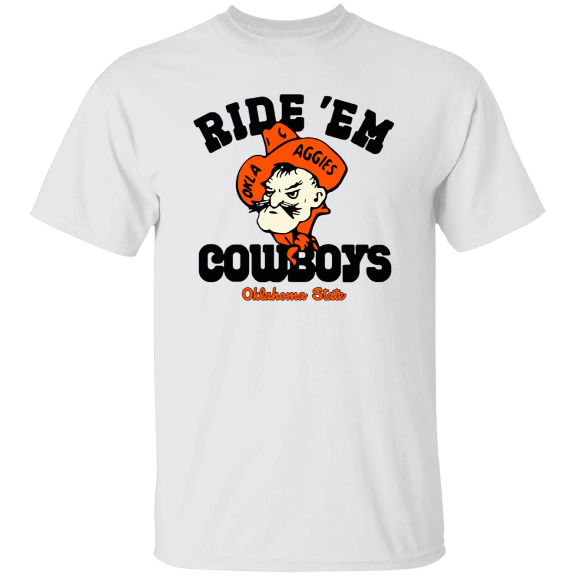Homefield Apparel Osu Ride 'Em Cowboys Oklahoma State Shirt - Teechipus