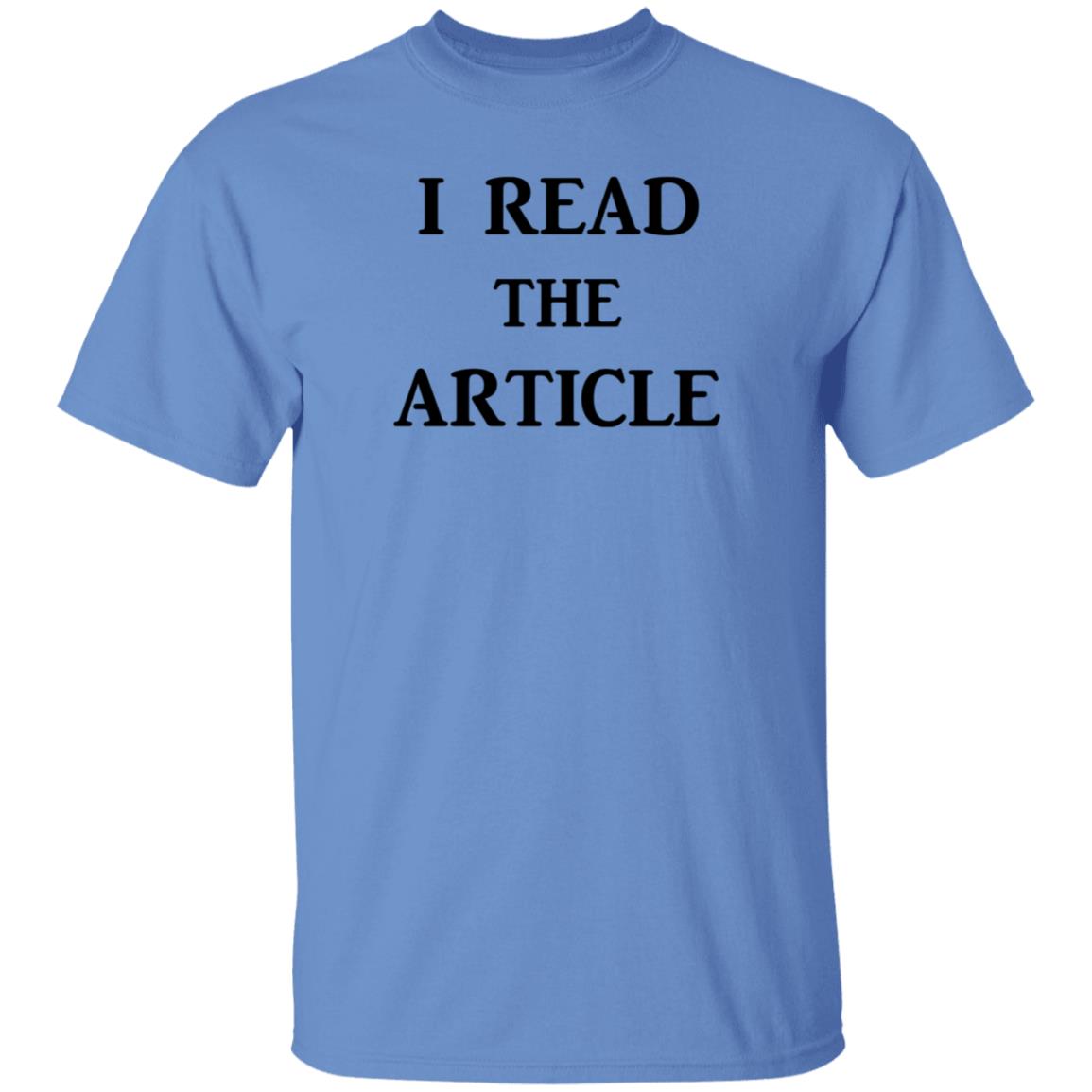 I Read The Article Shirt Tom Nichols I Read The Article Shirt - Teechipus