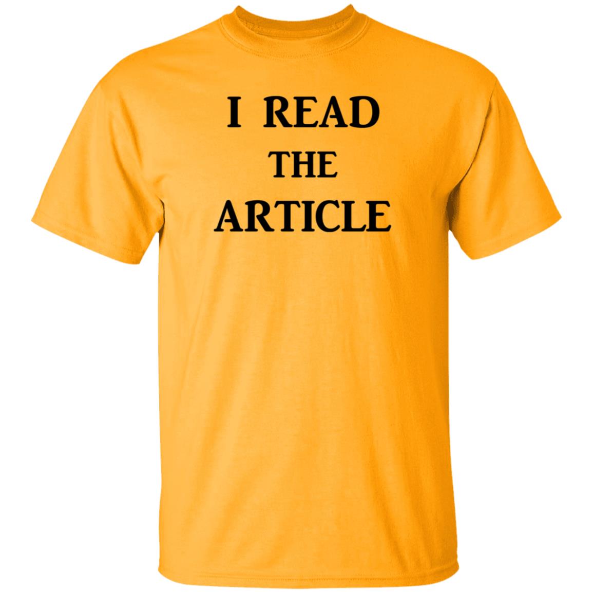 I Read The Article Shirt Tom Nichols I Read The Article Shirt - Teechipus