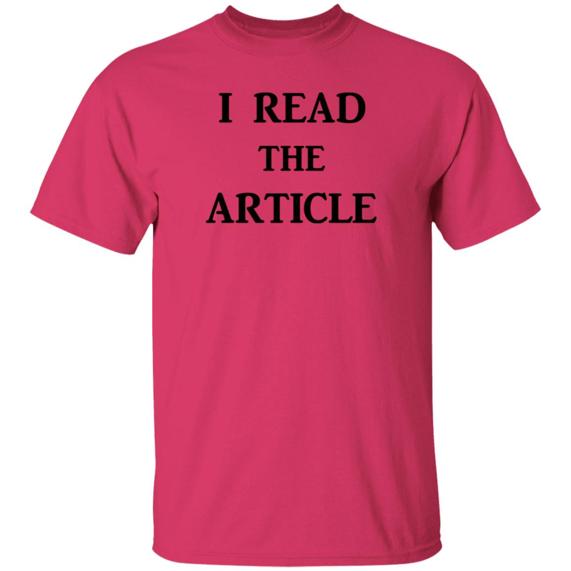 I Read The Article Shirt Tom Nichols I Read The Article Shirt - Teechipus