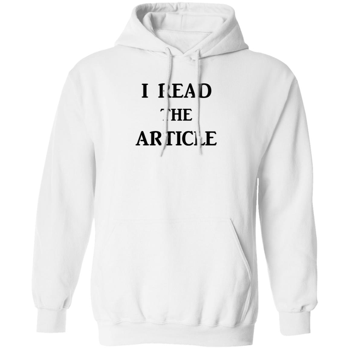 I Read The Article Shirt Tom Nichols I Read The Article Shirt - Teechipus