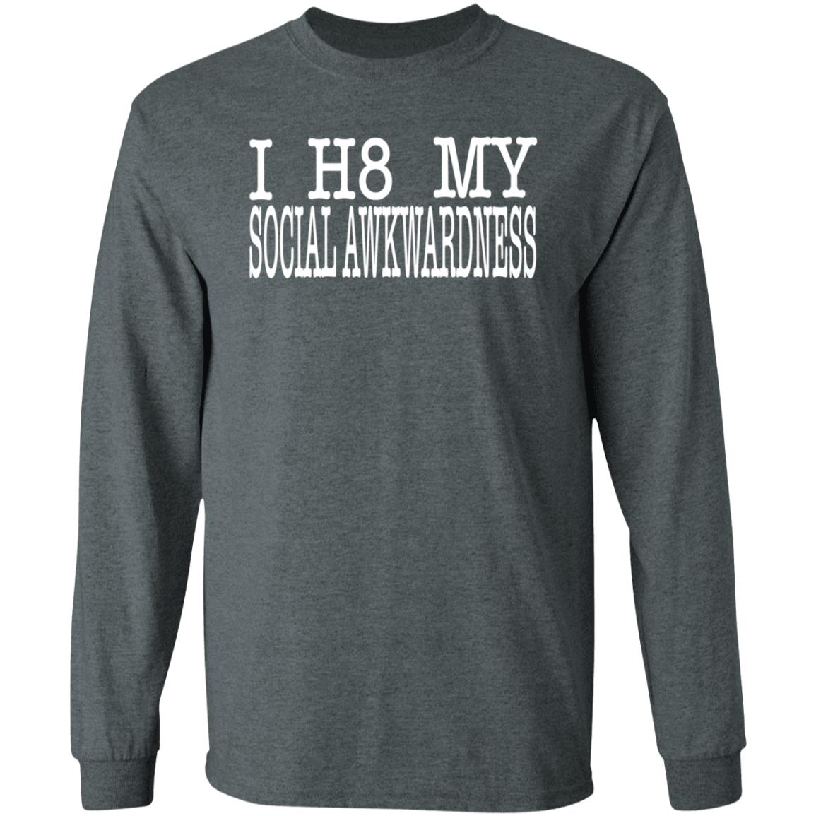 I H8 My Social Awkwardness Hoodie Imani Androsapphist - Teechipus