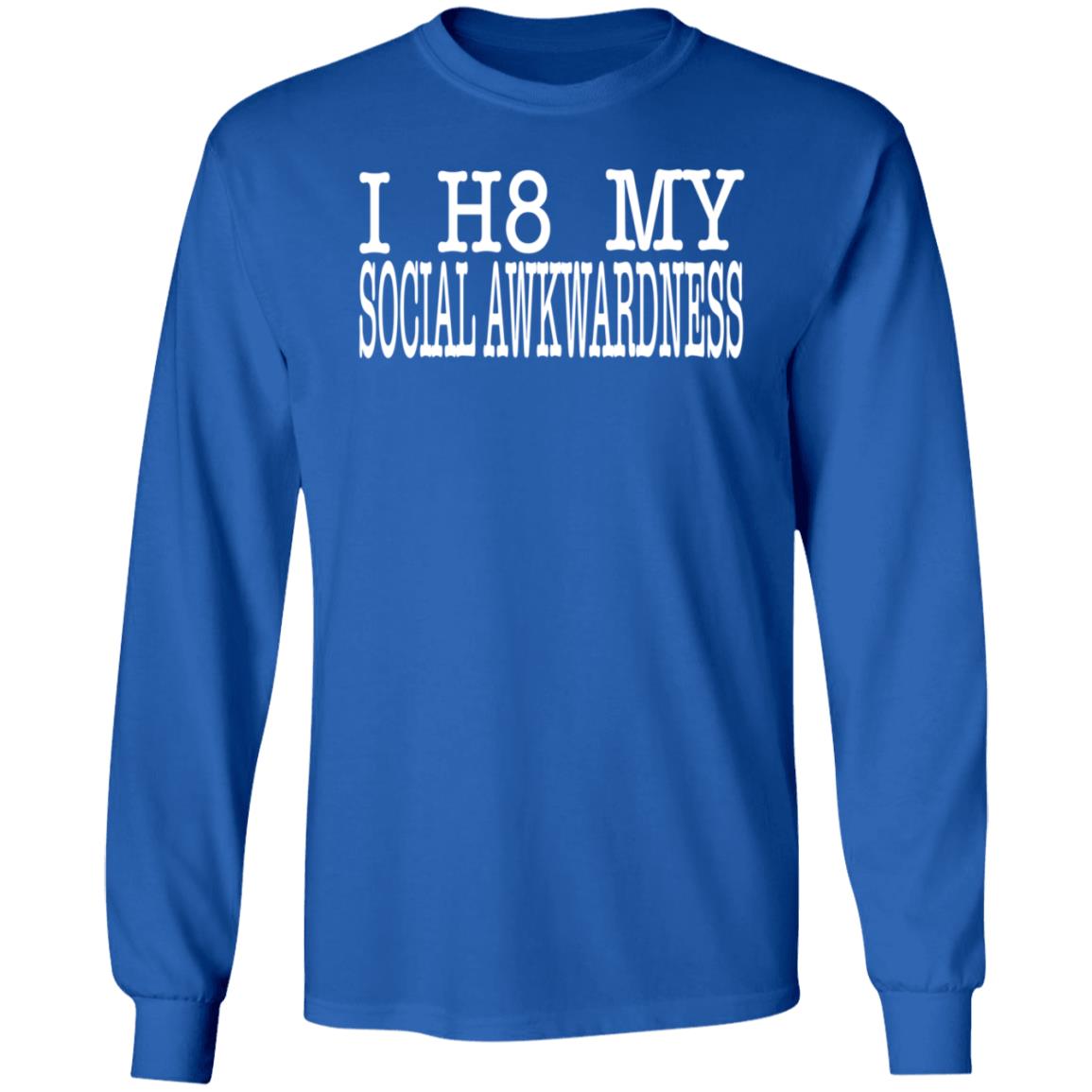 I H8 My Social Awkwardness Hoodie Imani Androsapphist - Teechipus