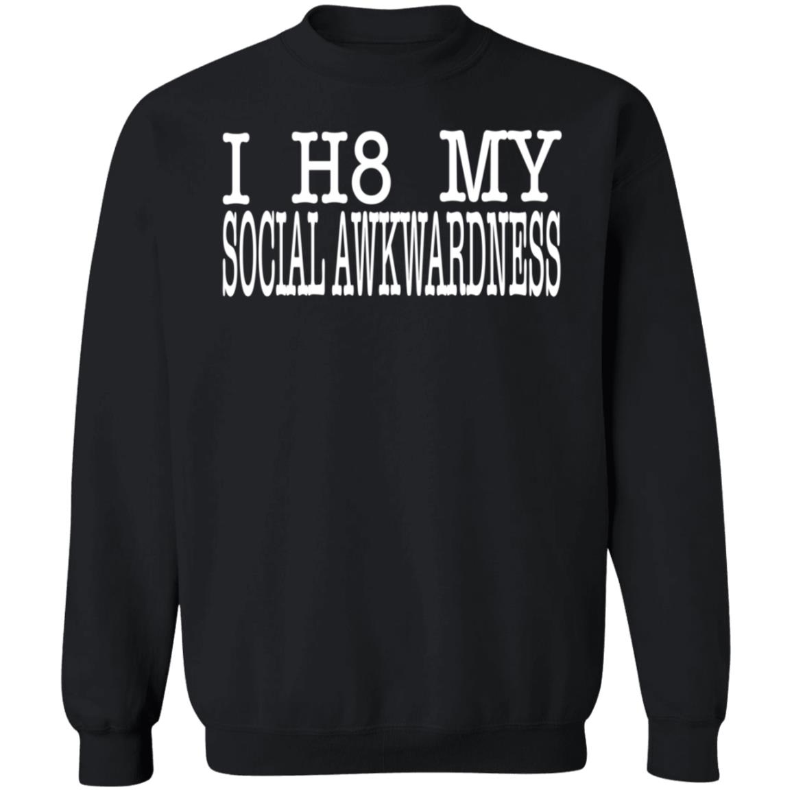 I H8 My Social Awkwardness Hoodie Imani Androsapphist - Teechipus