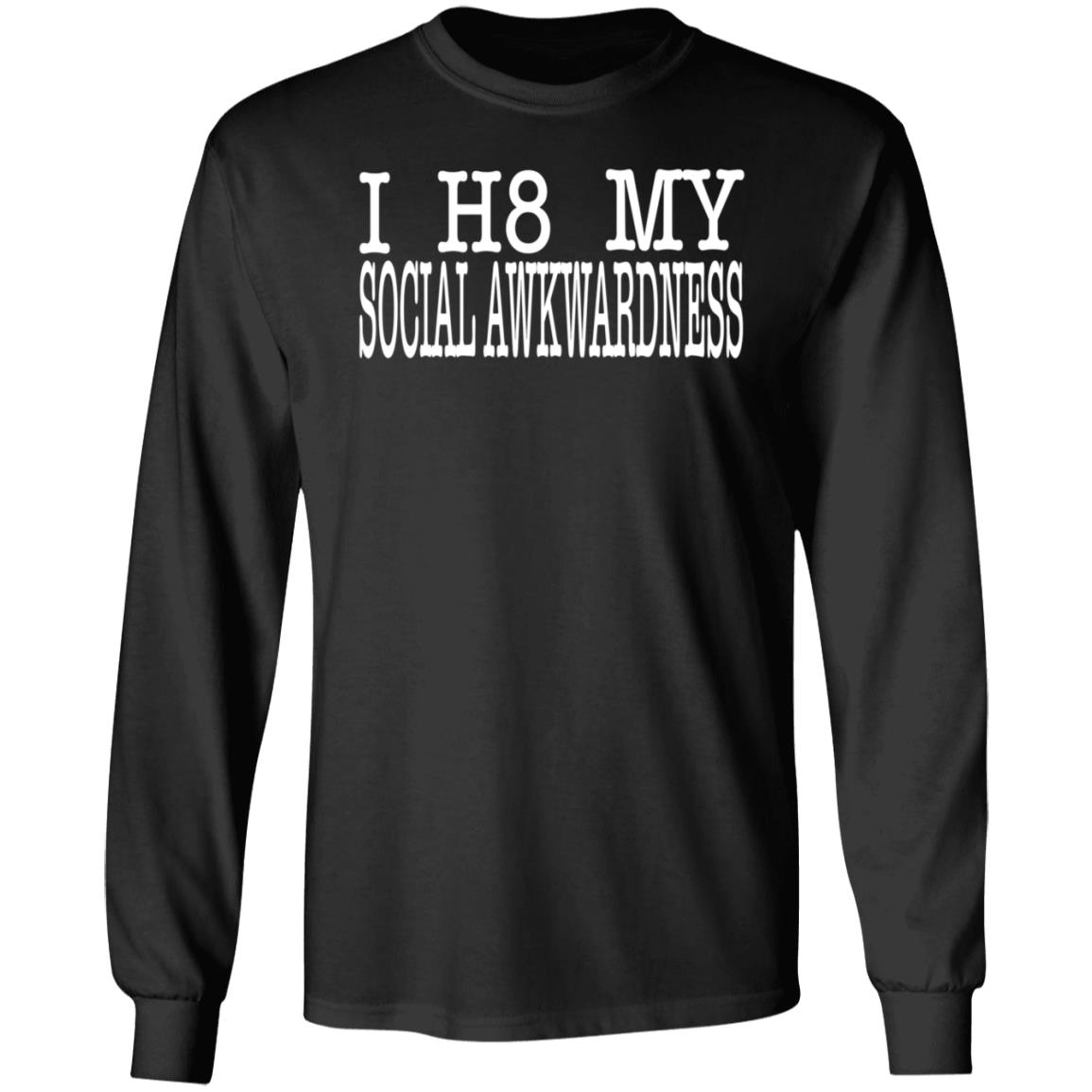 I H8 My Social Awkwardness Hoodie Imani Androsapphist - Teechipus