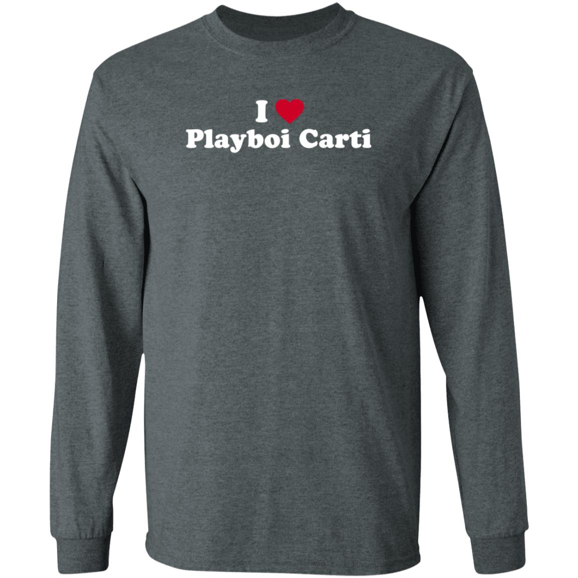 I Love Playboi Carti Shirt Artist Playboi Carti I Love Playboi Carti Shirt - Teechipus