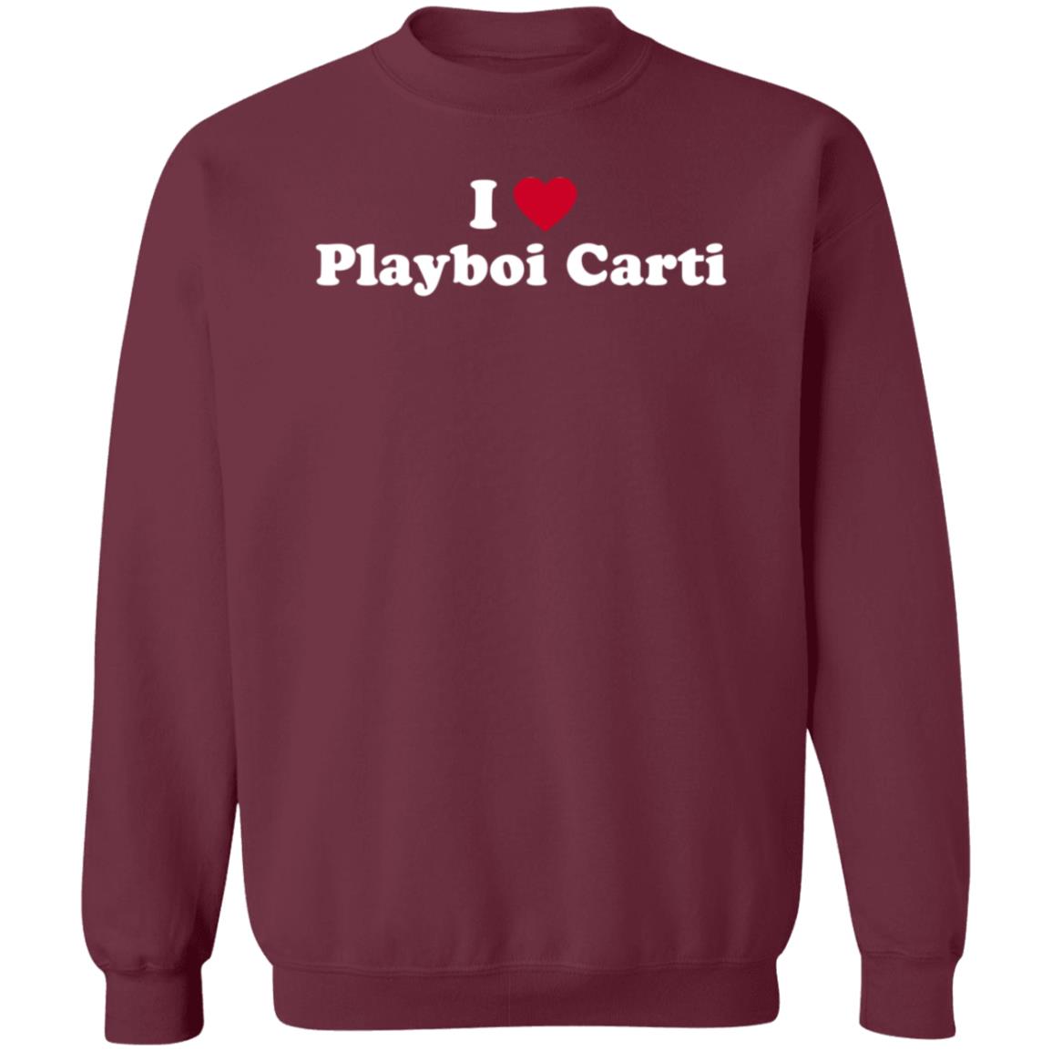 I Love Playboi Carti Shirt Artist Playboi Carti I Love Playboi Carti Shirt - Teechipus