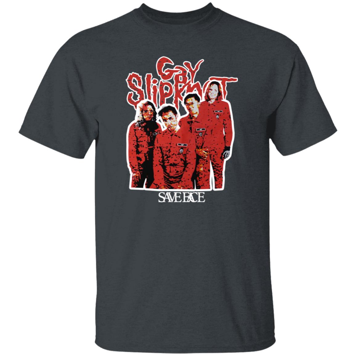 Gay Slipknot Shirt Saveface Store Gay Slipknot Shirt Hoodie Sweatshirt - Teechipus