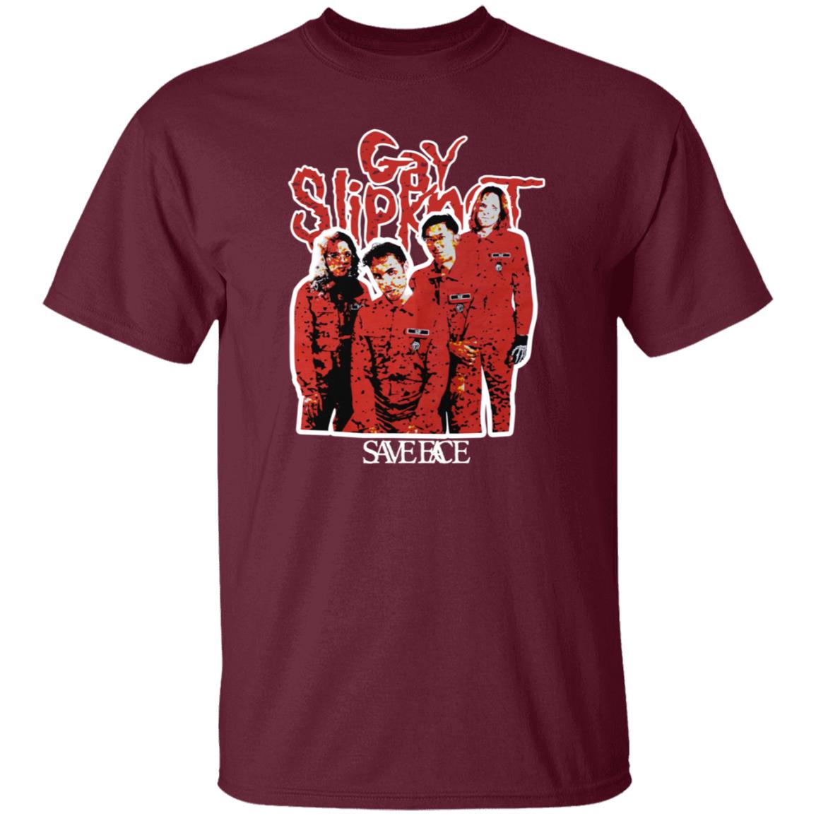 Gay Slipknot Shirt Saveface Store Gay Slipknot Shirt Hoodie Sweatshirt - Teechipus