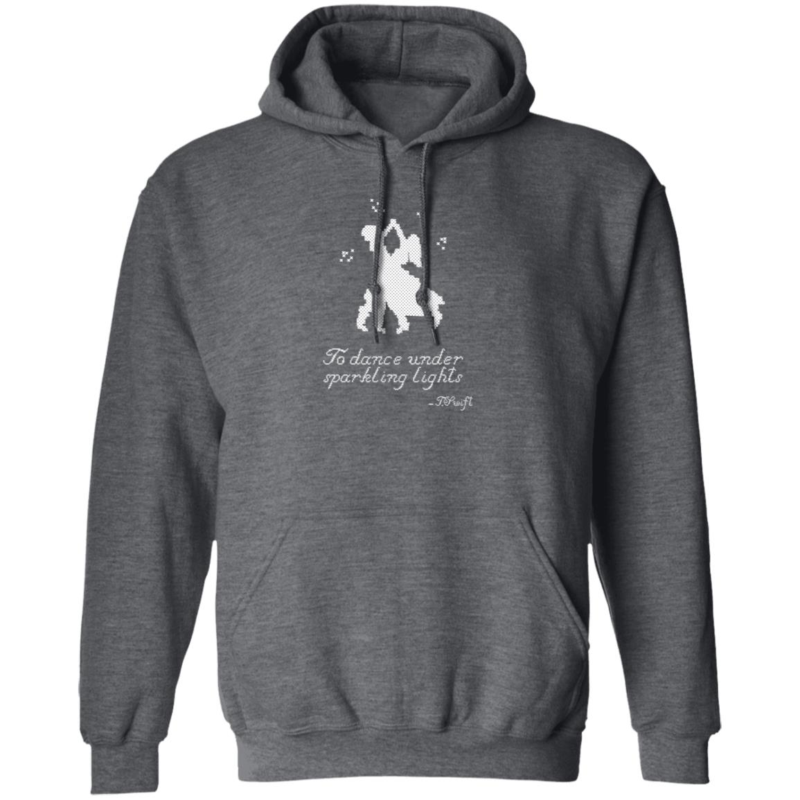 To Dance Under Sparkling Lights Shirt Taylorswift Christmas Tree Farm Blue Shirt Hoodie Sweatshirt - Teechipus