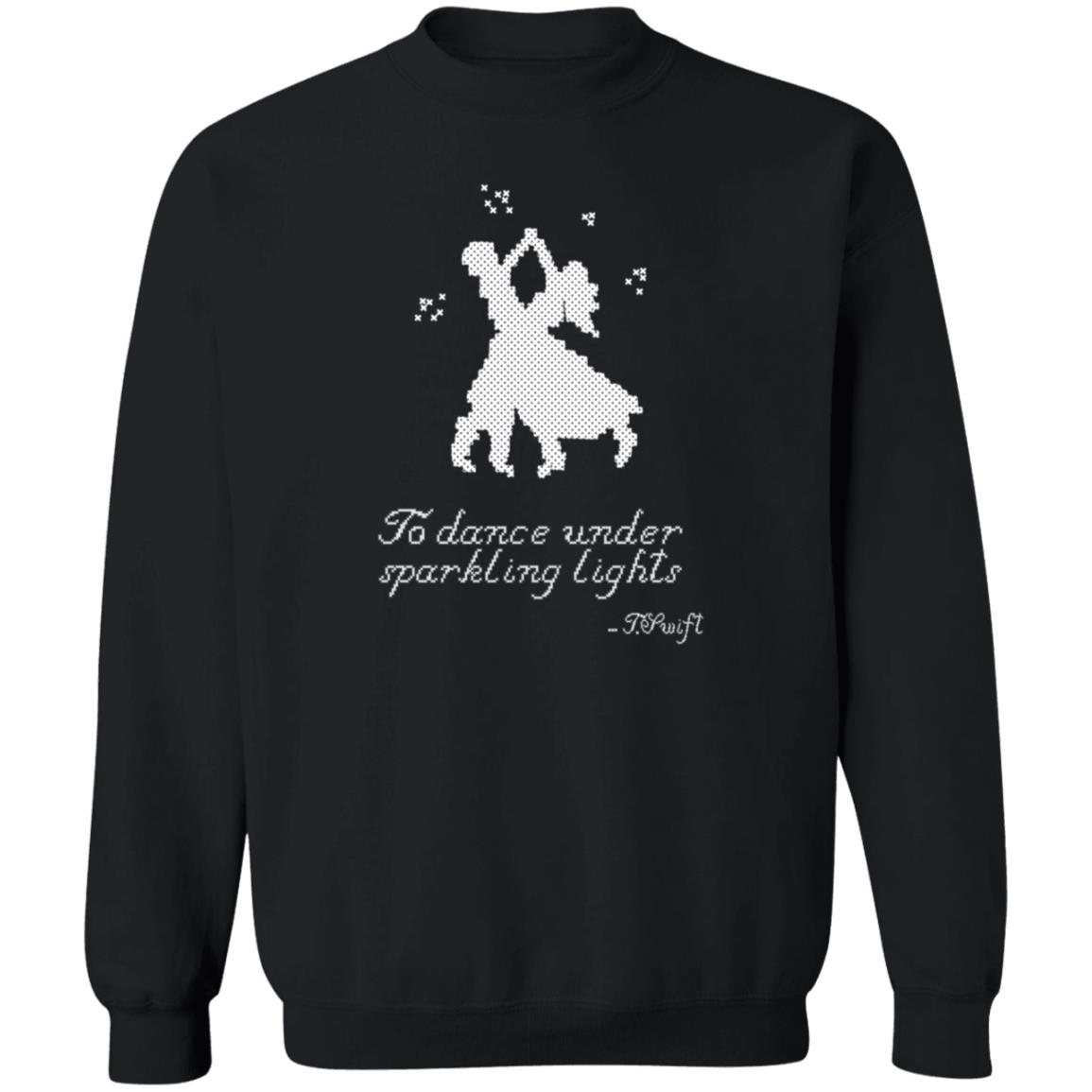 To Dance Under Sparkling Lights Shirt Taylorswift Christmas Tree Farm Blue Shirt Hoodie Sweatshirt - Teechipus