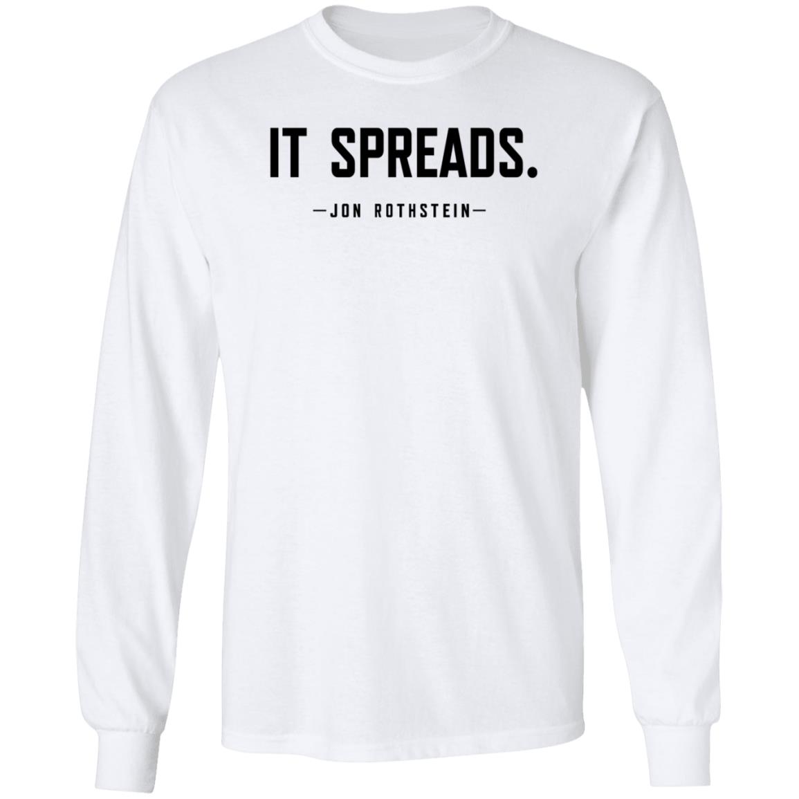 It Spreads Jon Rothstein Shirt Play The Hits - Teechipus
