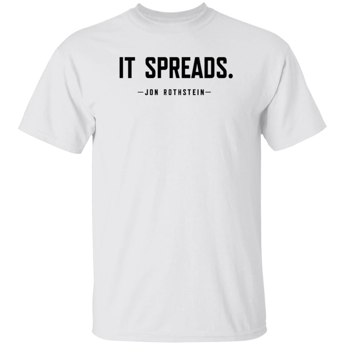 It Spreads Jon Rothstein Shirt Play The Hits - Teechipus