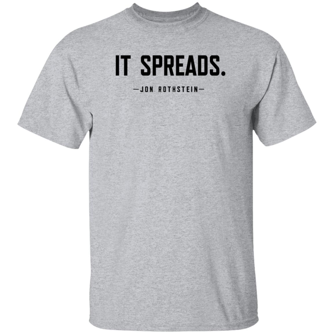 It Spreads Jon Rothstein Shirt Play The Hits - Teechipus