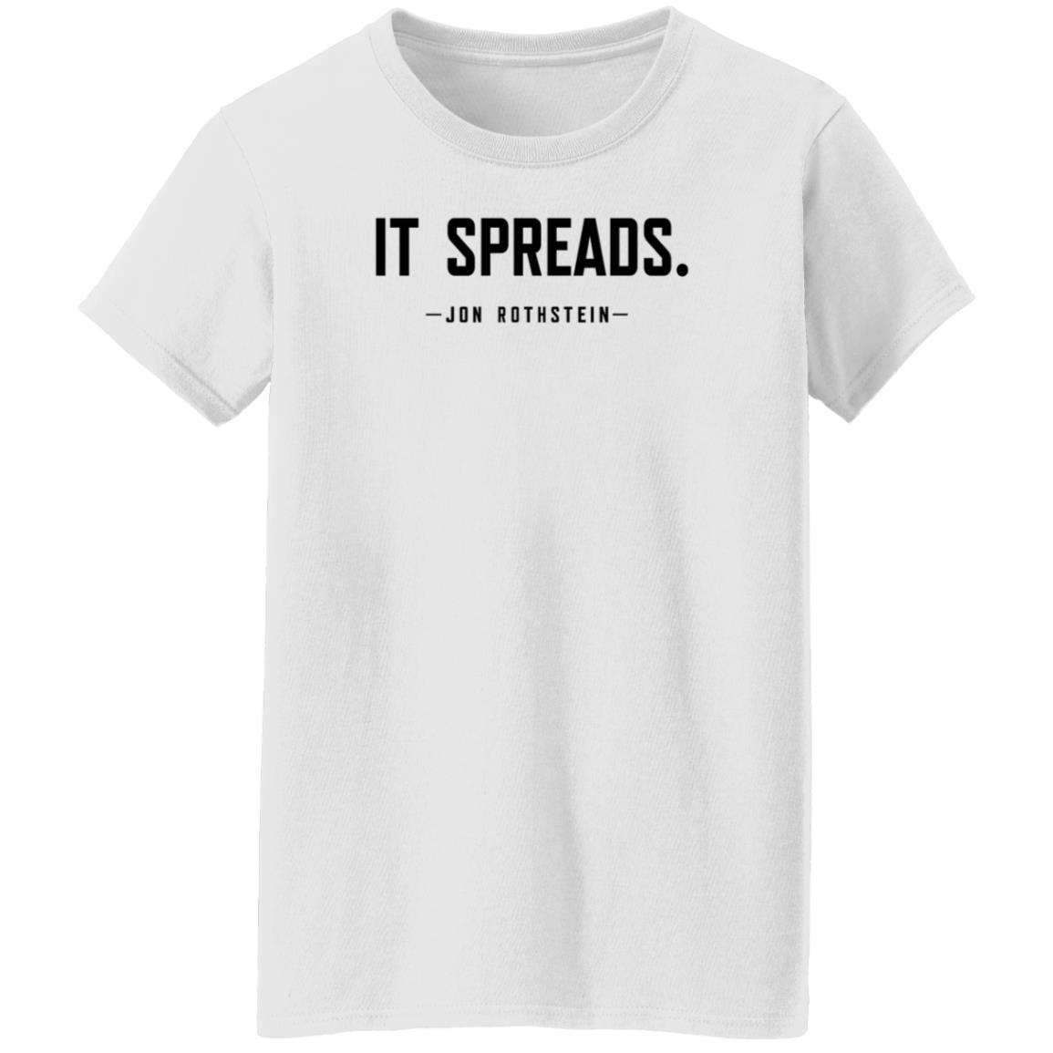 It Spreads Jon Rothstein Shirt Play The Hits - Teechipus