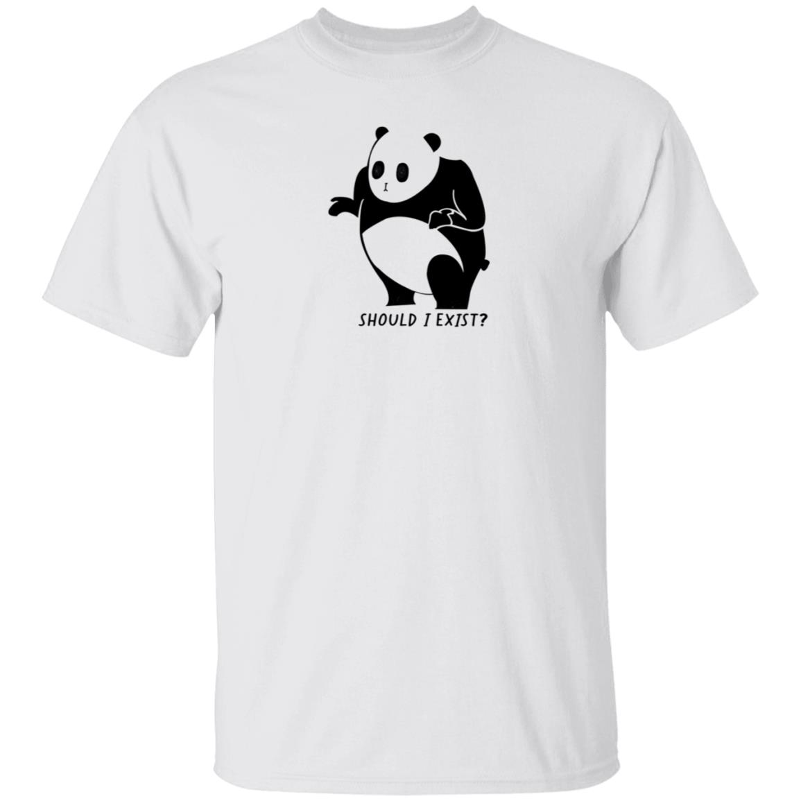 Dailywire Merch Existential Panda Shirt Alissa Walsh Panda Should I Exist Shirt - Teechipus