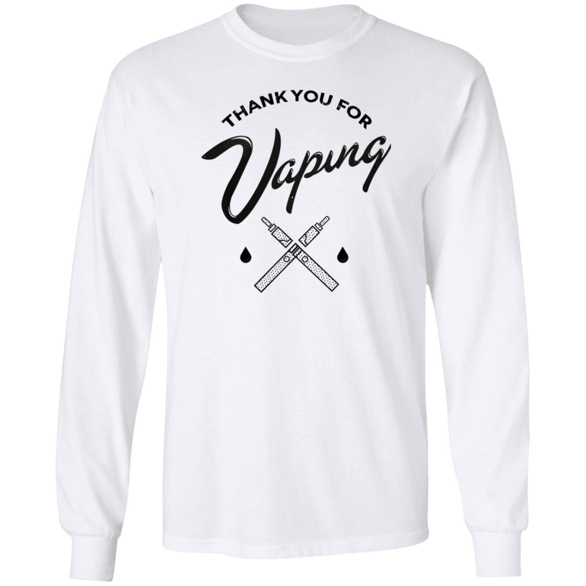 Thank You For Vaping Shirt Erin Thank You For Vaping Shirt - Teechipus