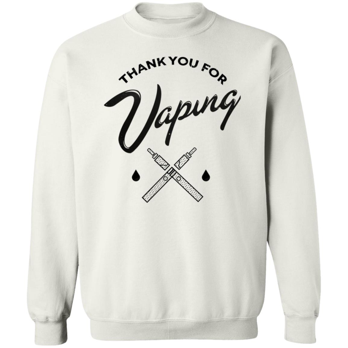 Thank You For Vaping Shirt Erin Thank You For Vaping Shirt - Teechipus
