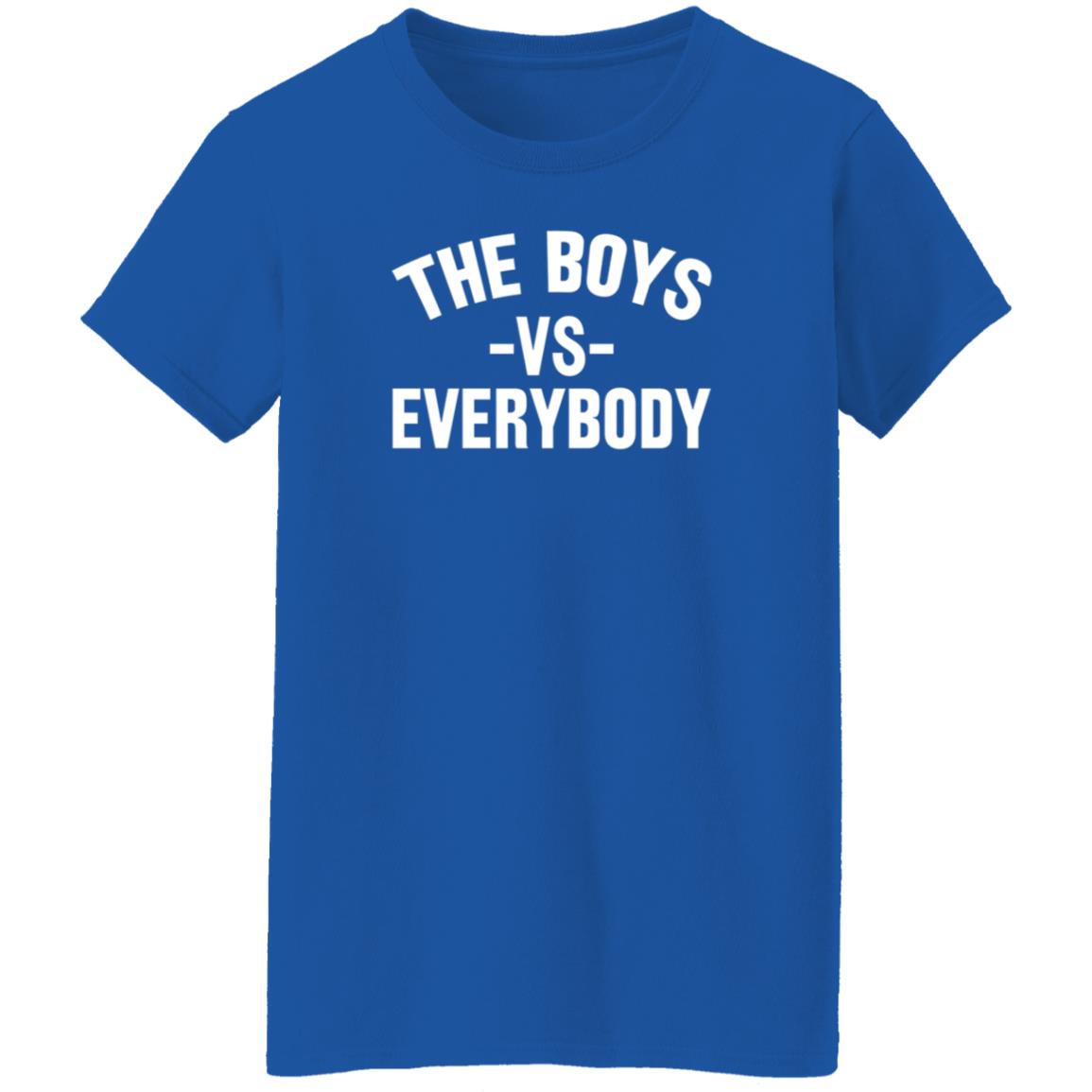 The Boys Vs Everybody Shirt Jensen The Boys - Teechipus