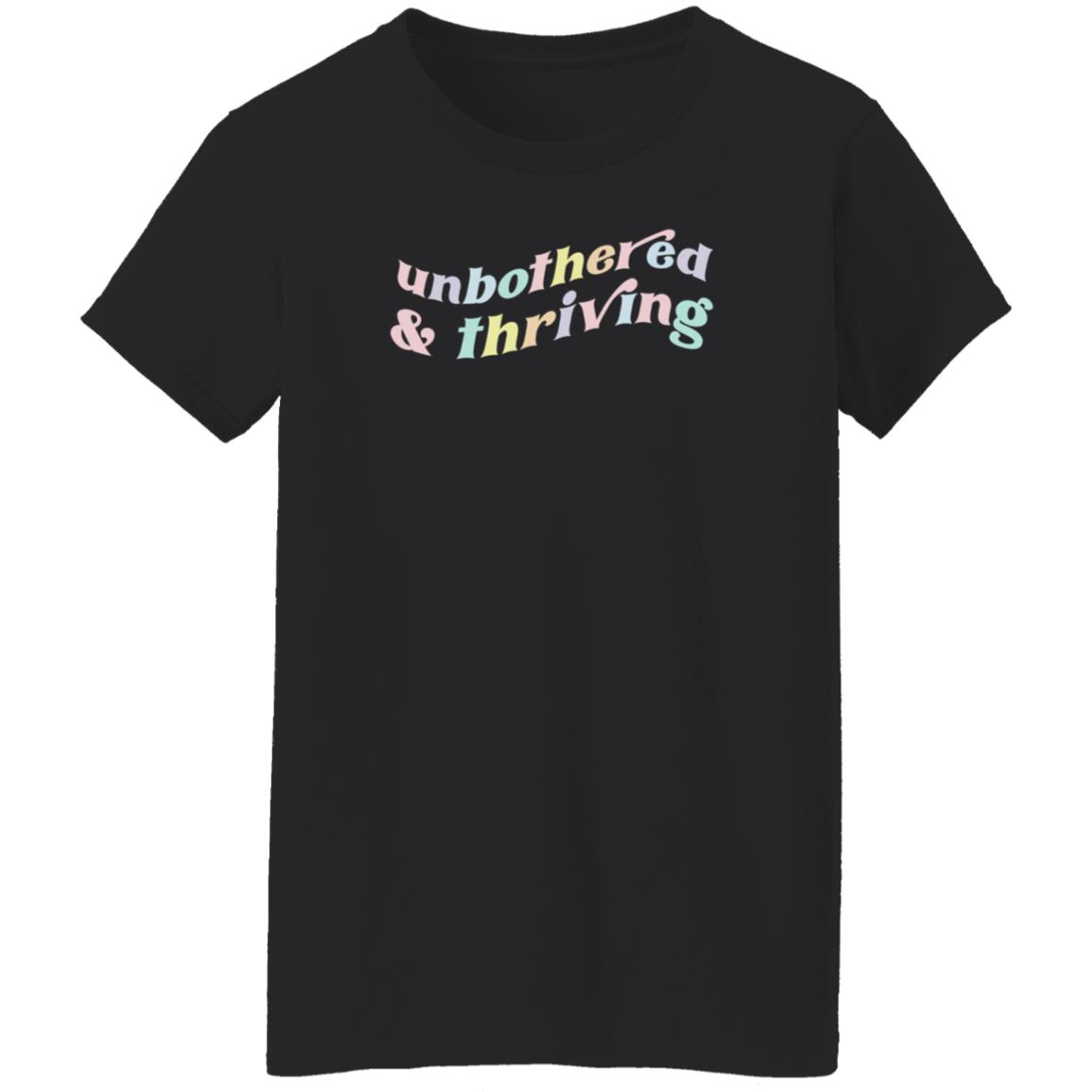 Unbothered And Thriving Sweatshirt Rem Icruz Shop - Teechipus