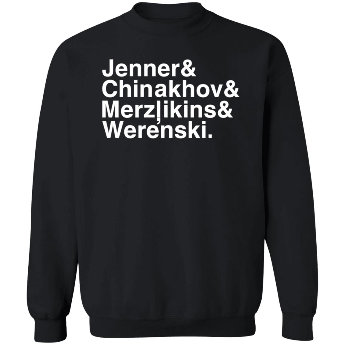 Jenner Chinakhov Merzlikins Werenski Shirt Bluejackets - Teechipus