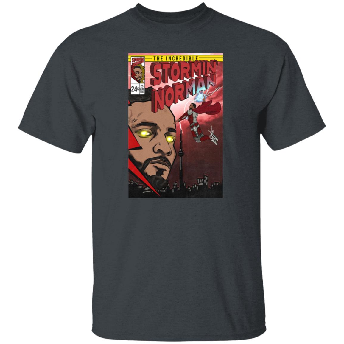Norman Powell Stormin Norman Comic T Shirt - Teechipus