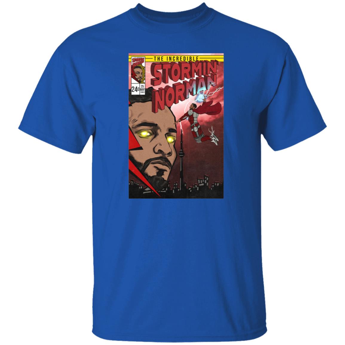 Norman Powell Stormin Norman Comic T Shirt - Teechipus